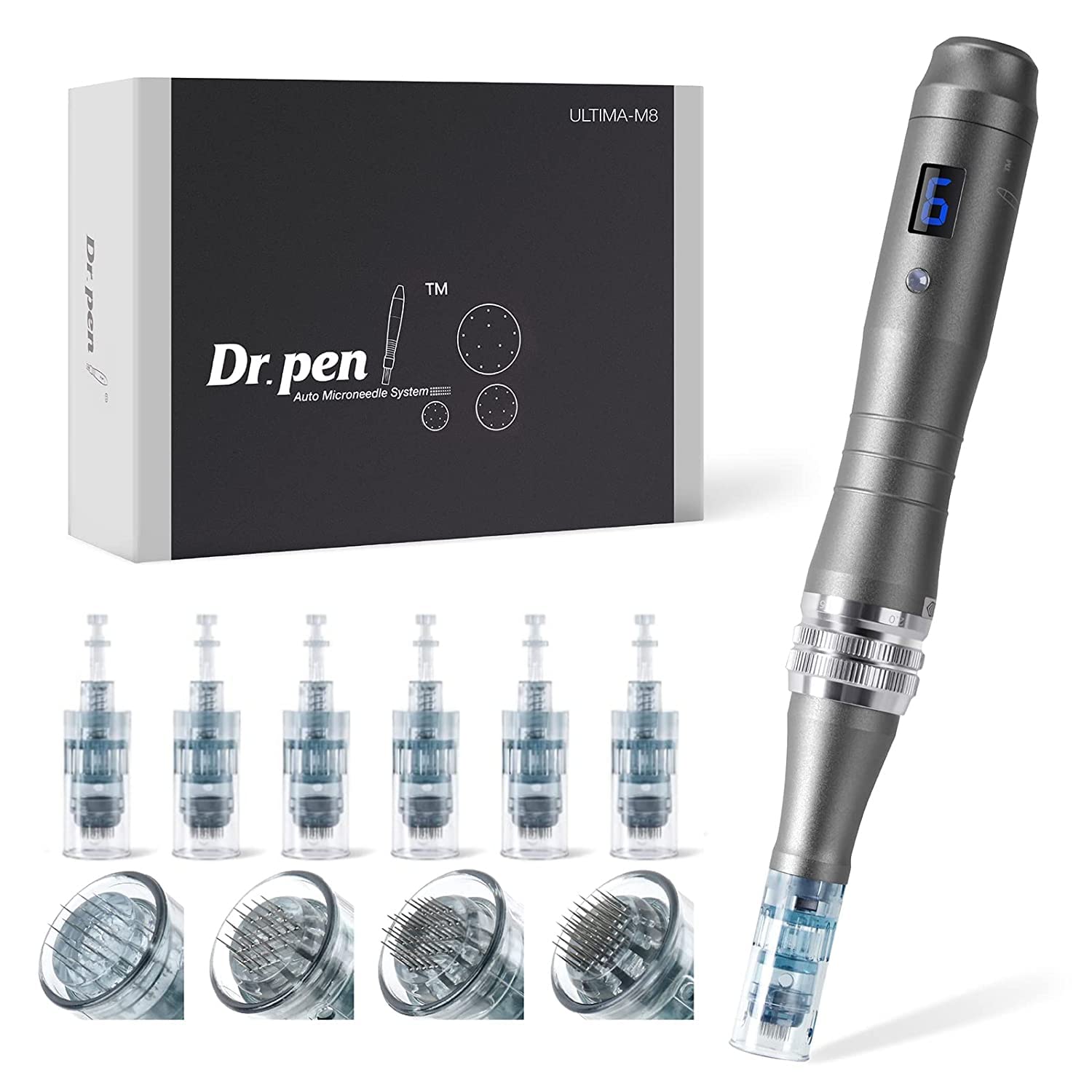 DERMAPEN M8 PARA ELIMINAR ARRUGAS Y CICATRICES DEL ROSTRO