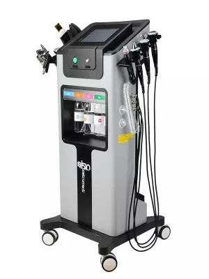 Hidrafacial vertical profesional 10 en 1/Robot hidrafacial/ Agua/ H2O/ Bubble pen/Skincare/Hydro/ Alta frecuencia/ paleta ultrasónica