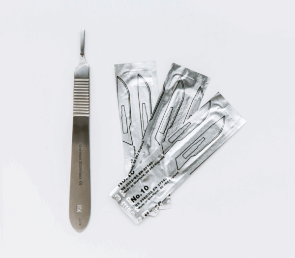 Kit de dermaplaning/Bisturi/ Porta bisturi