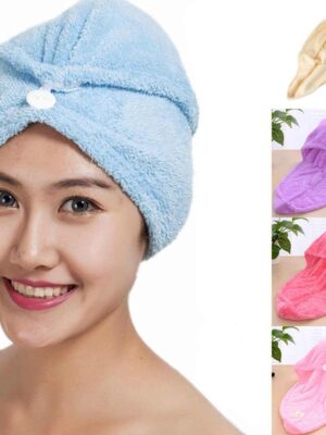 555000 Toalla para cabello debilitado, mojado, mantener tu cabello