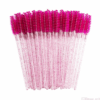 cepillo-mini Cepillos para cejas y pestañas con efecto glitter desechables